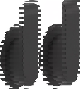 1-Hook Robe Hook in Matte Black